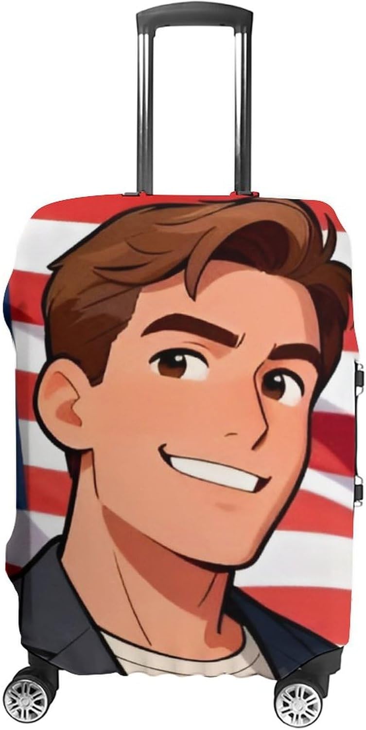 Luggage Cover Washable Protector 20 Inch Carry on Luggage Suitcase, Hardshell Spinner Trolley Bag with 360° Silent Wheels, TSA Lock & Dry Wet Separation, for Men Women Air Travel, Cabin Approved Fits