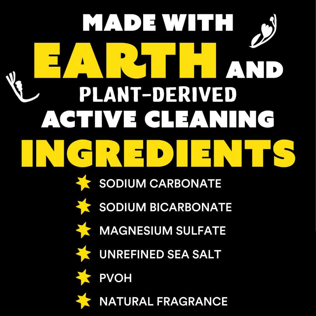 Molly's Suds Laundry Detergent Pods | Clean Detergent for Sensitive Skin | Ultra Concentrated and Stain Fighting | Citrus Grove - 60 Count