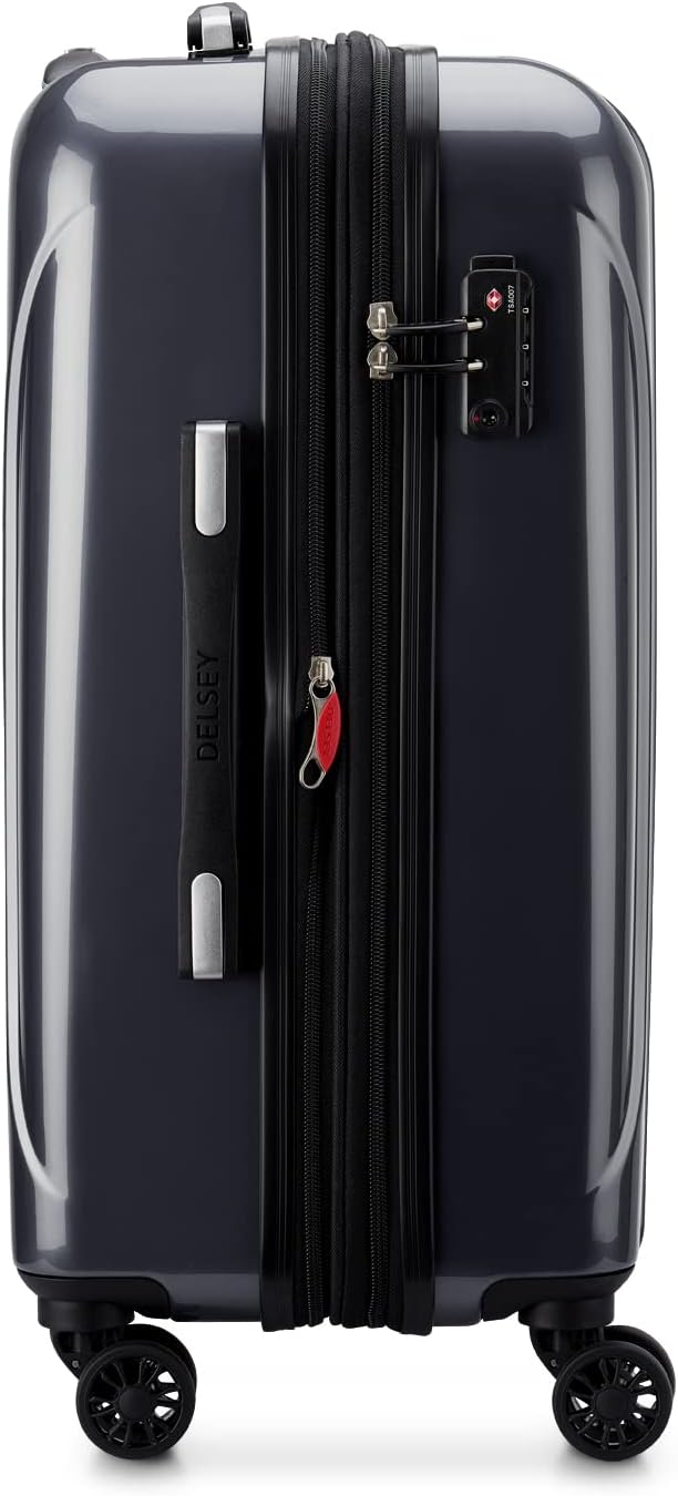 DELSEY PARIS Helium Aero Hardside Expandable Luggage with Spinner Wheels, Titanium, 2-Piece Set (21/28)