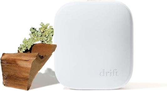 Drift Home Scent Diffuser Starter Kit in Teak - Adjustable and Long Lasting Diffuser Aroma - Clean Ingredients, Pet Safe