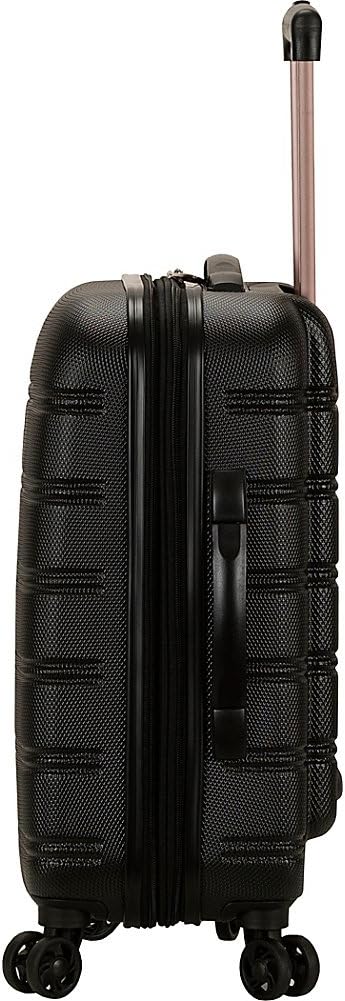 Rockland Melbourne Hardside Expandable Spinner Wheel Luggage, Lime, Carry-On 20-Inch