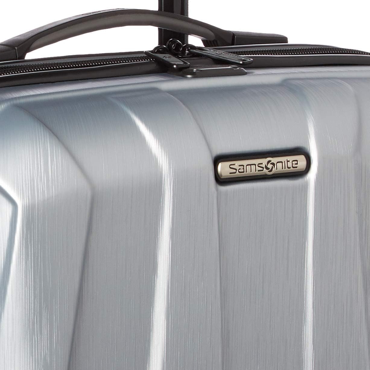 Samsonite Centric 2 Hardside Expandable Luggage with Spinner Wheels, Silver, Carry-On 20-Inch