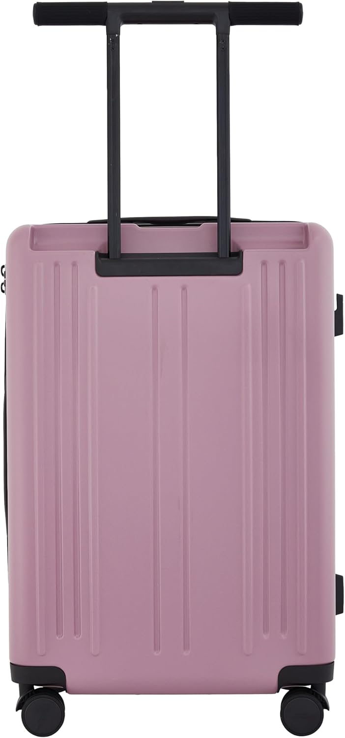 Scotch & Soda Eindhoven Wing-On Expandable Luggage, Cadillac Pink, 3 Piece Set