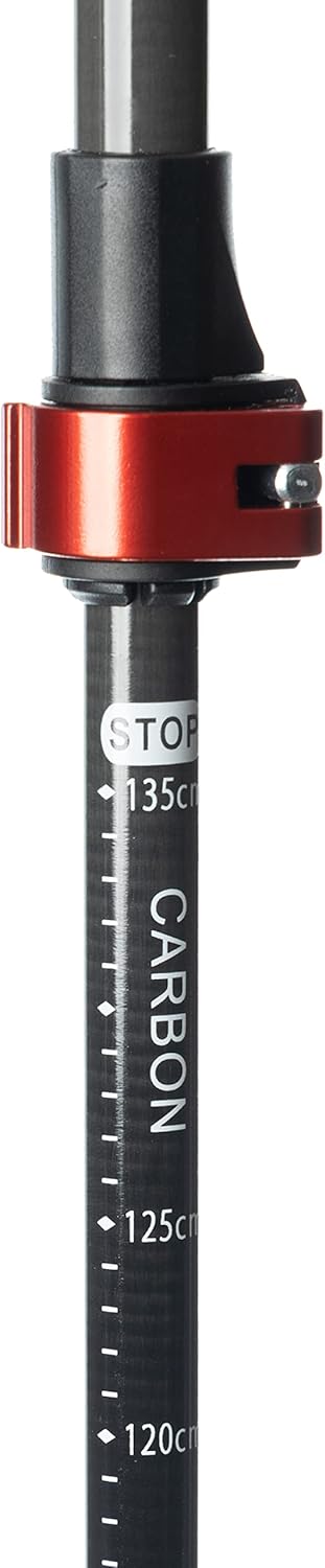 Drakon Outdoors - Drakon Sticks 2.0 - Heavy Duty Carbon Fiber Trekking Poles - Ultralight Collapsible Poles with Cork Handles, Flip Locks, Carbide Tips