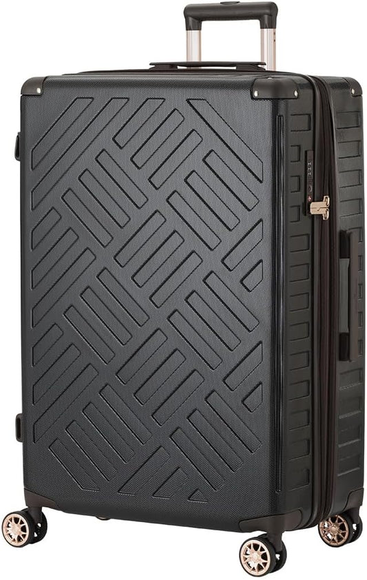 LEGEND WALKER DECK Hardside Expandable Luggage, 27 inch, Black, 5514-69-BK