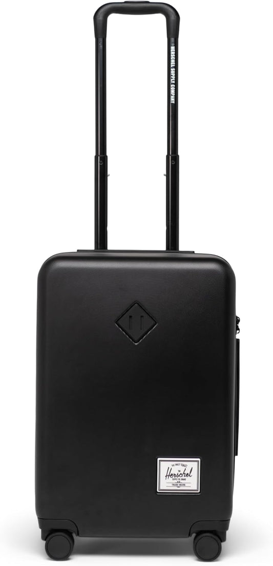 Herschel Supply Co. Heritage Hardshell Luggage, Black, Carry-On 21-Inch