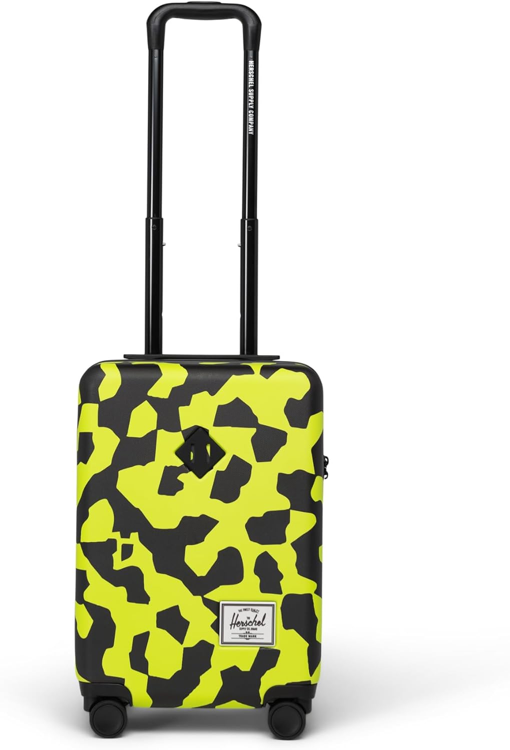 Herschel Supply Co. Heritage Hardshell Luggage, Shadow Pixel Lime Punch, Carry on-19 Inch