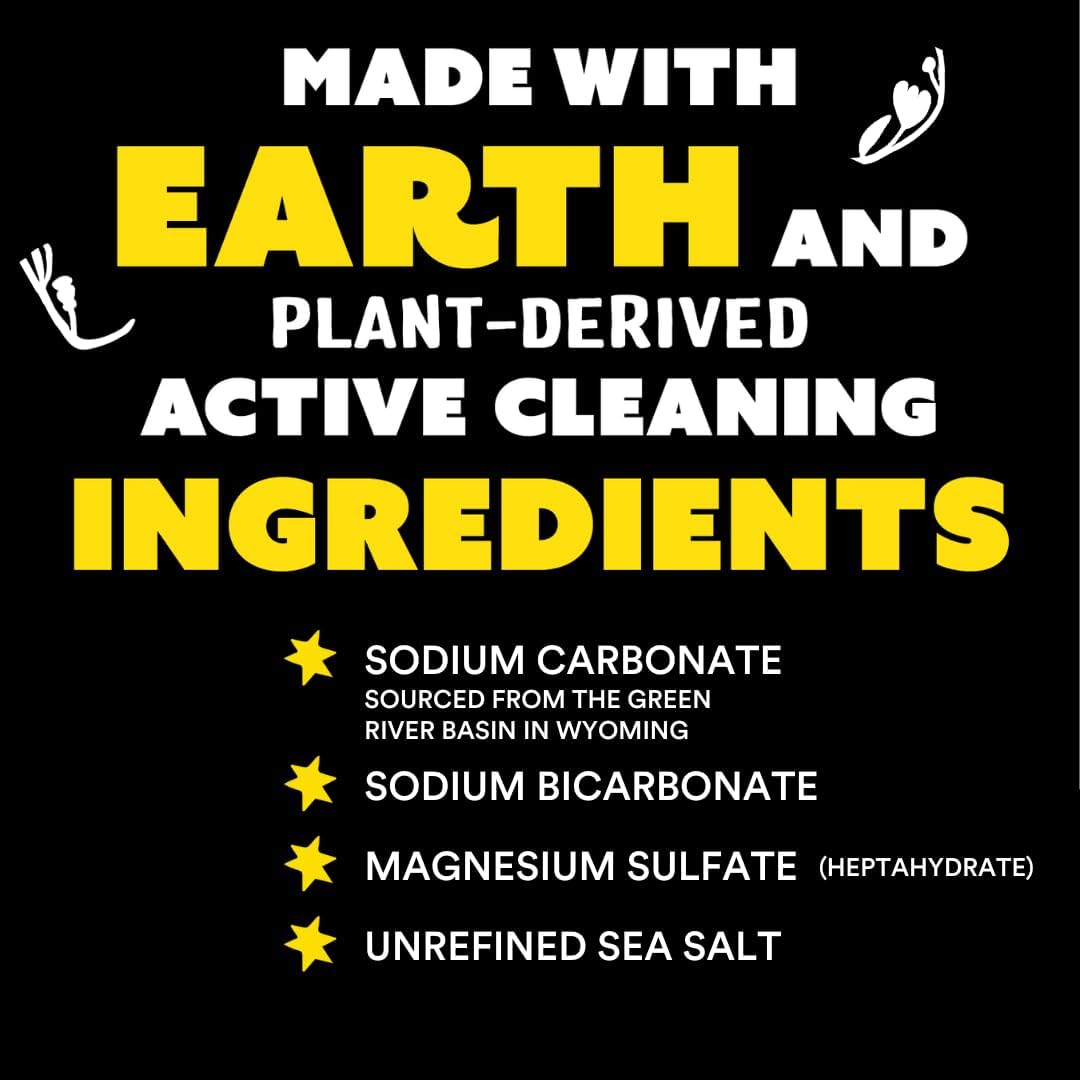 Molly's Suds Original Laundry Detergent Powder | Clean Laundry Detergent Powder for Sensitive Skin | Simple, Effective Ingredients, Stain Fighting | 240 Loads (Unscented)