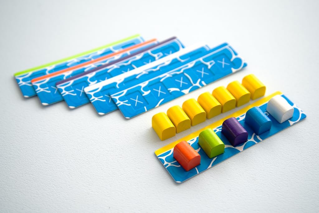 Oink Games Rafter Five – Dexterity Balance Game | 1–6 Players | Ages 7+ | Portable Travel Game