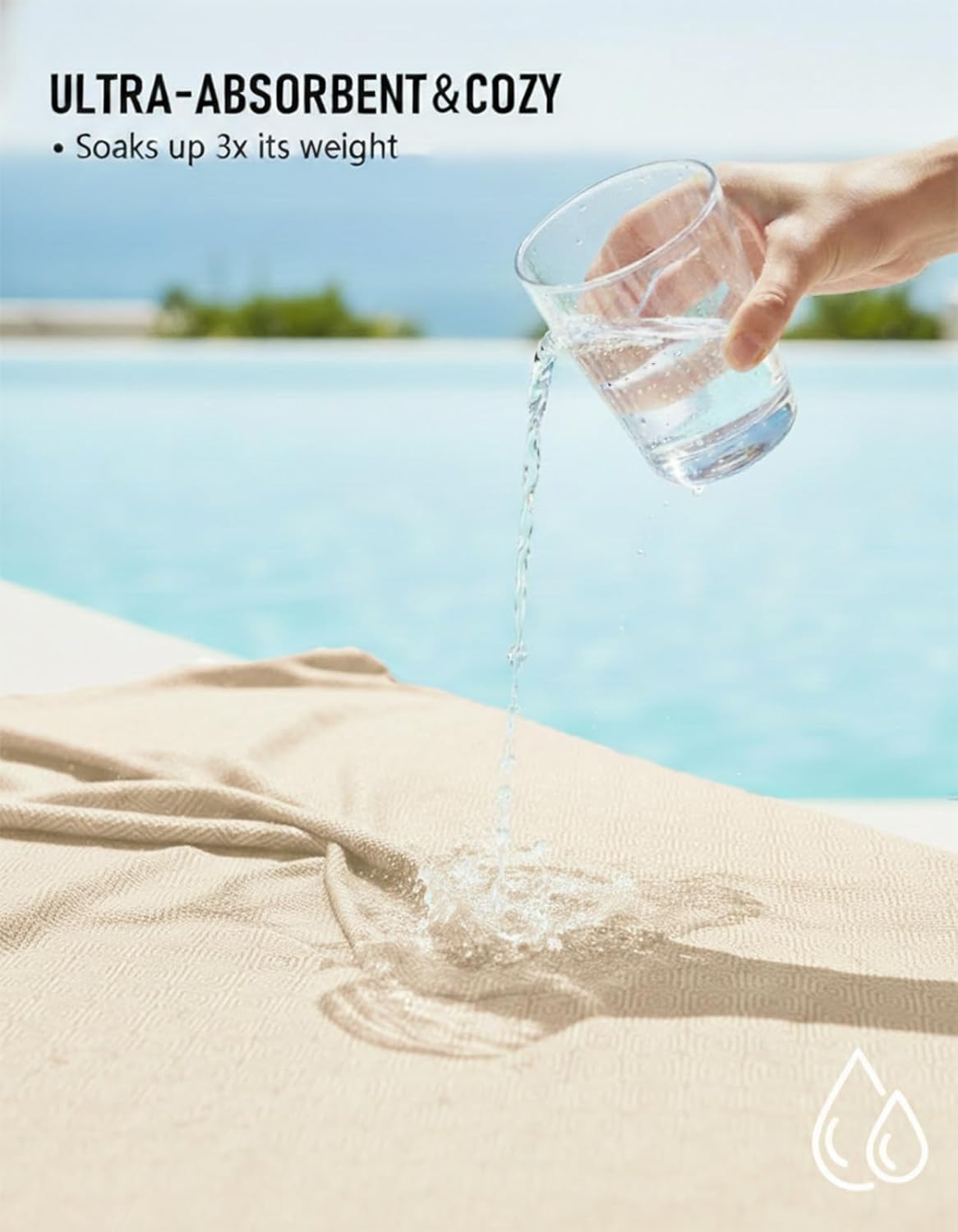 Oversized Turkish Beach Towel Blanket Cotton Giant XL Sandproof Towels Huge Linen XXL Extra Large Big Throw Quilt Blankets for Adults Cloud Travel Camping Glamping Accessories Essentials