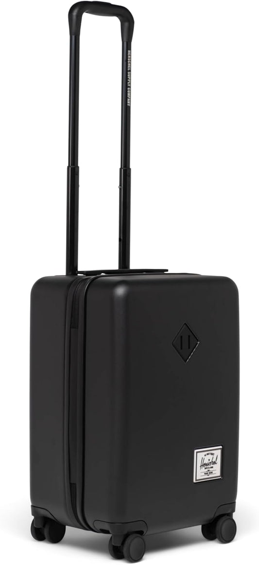 Herschel Supply Co. Heritage Hardshell Luggage, Black, Carry on-19 Inch