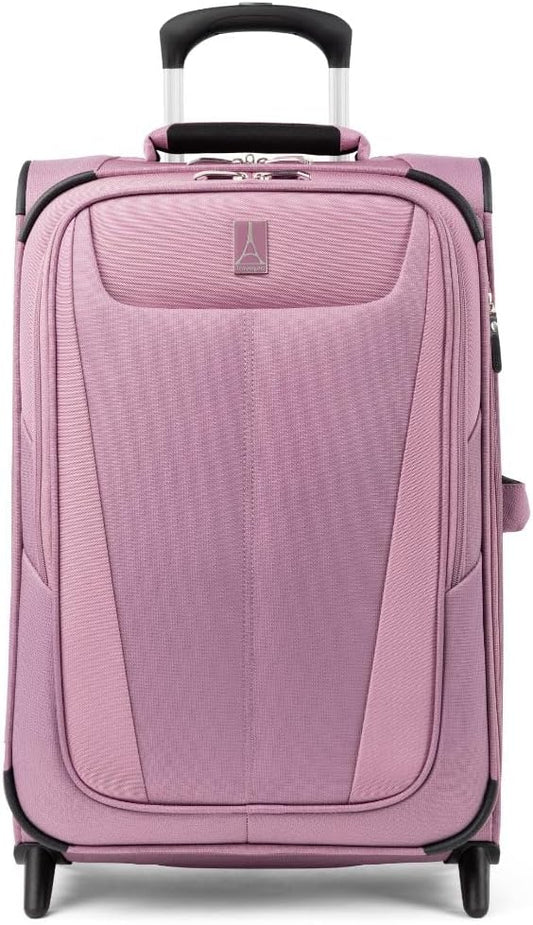 Travelpro Maxlite 5 Softside Expandable Upright 2 Wheel Carry-on Luggage, Lightweight, 22-Inch — Orchid Pink Purple