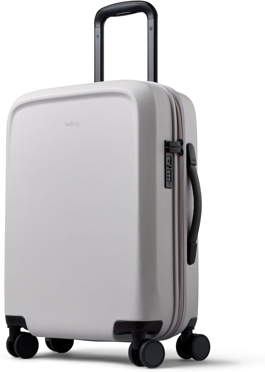 Bellroy Transit Carry-On Plus (46L carry-on luggage, with hard shell and removable packing cells) - Chalk