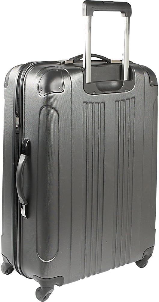 Kenneth Cole REACTION Out of Bounds Lightweight Hardshell 4-Wheel Spinner Luggage, Cobalt Blue, 28-Inch Checked