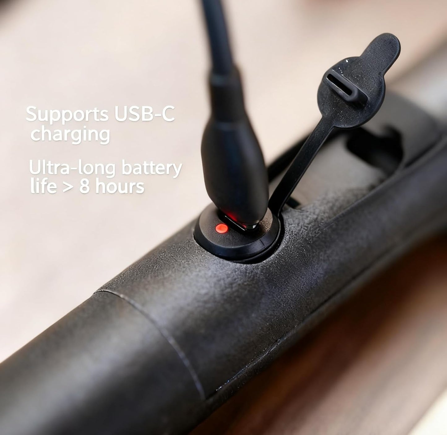 Rechargeable Ultra-Bright LED Light-Up Trekking Poles, Sci-Fi Lightsaber-Inspired Hiking Sticks, Lightweight for Outdoor Hiking, Camping & Night Walking, White Light