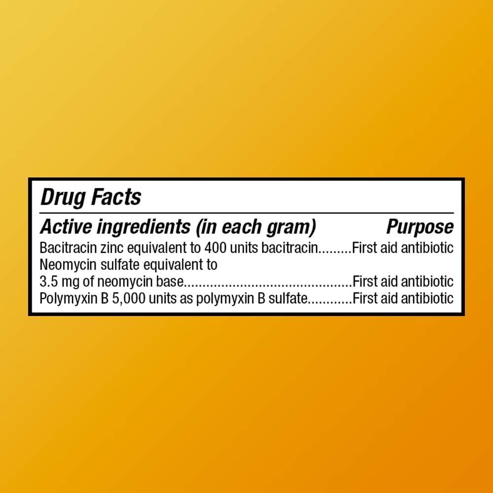 Amazon Basic Care First Aid Antibiotic Ointment, 2 ounce (Pack of 1)