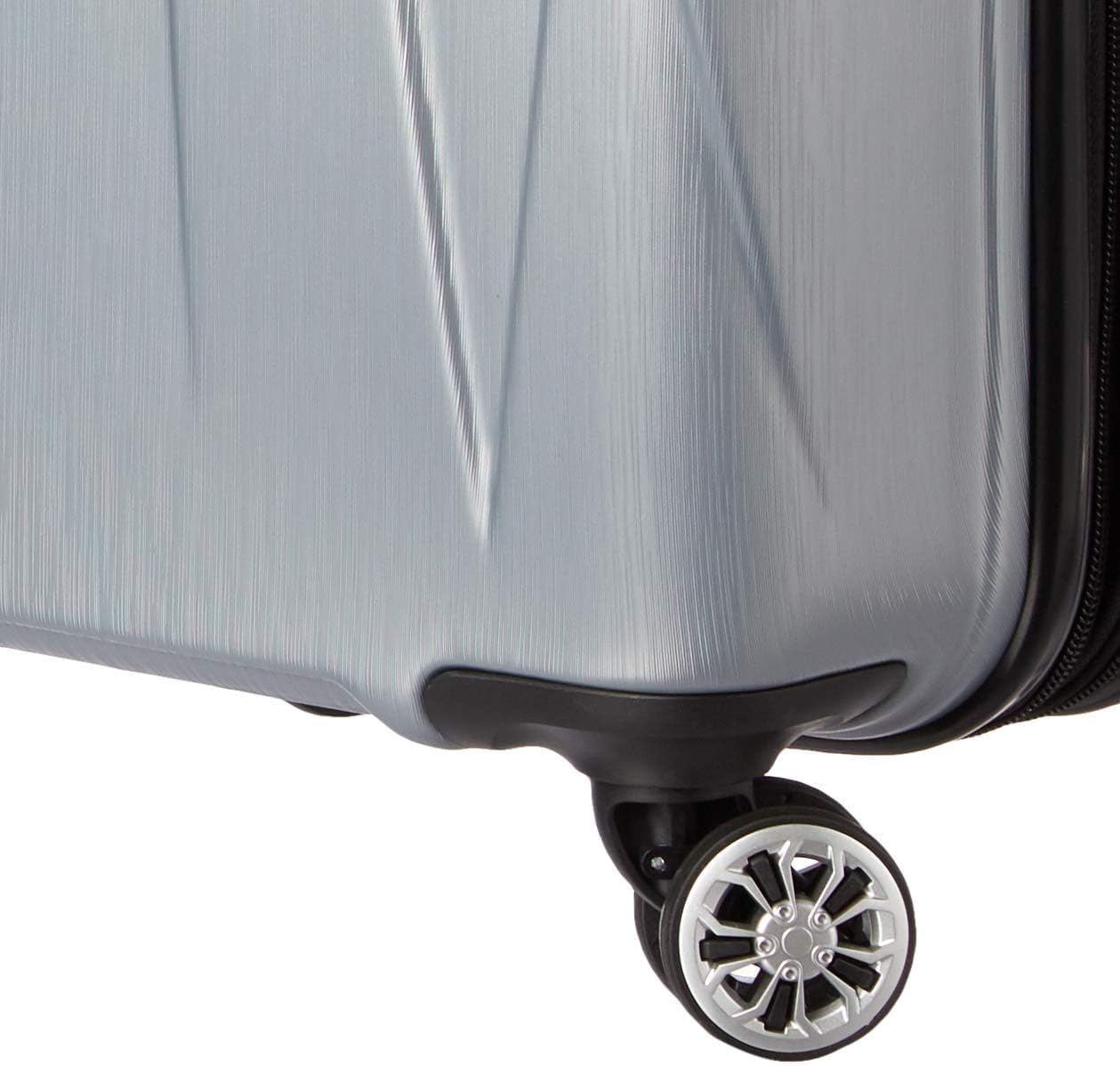 Samsonite Centric 2 Hardside Expandable Luggage with Spinner Wheels, Silver, Carry-On 20-Inch