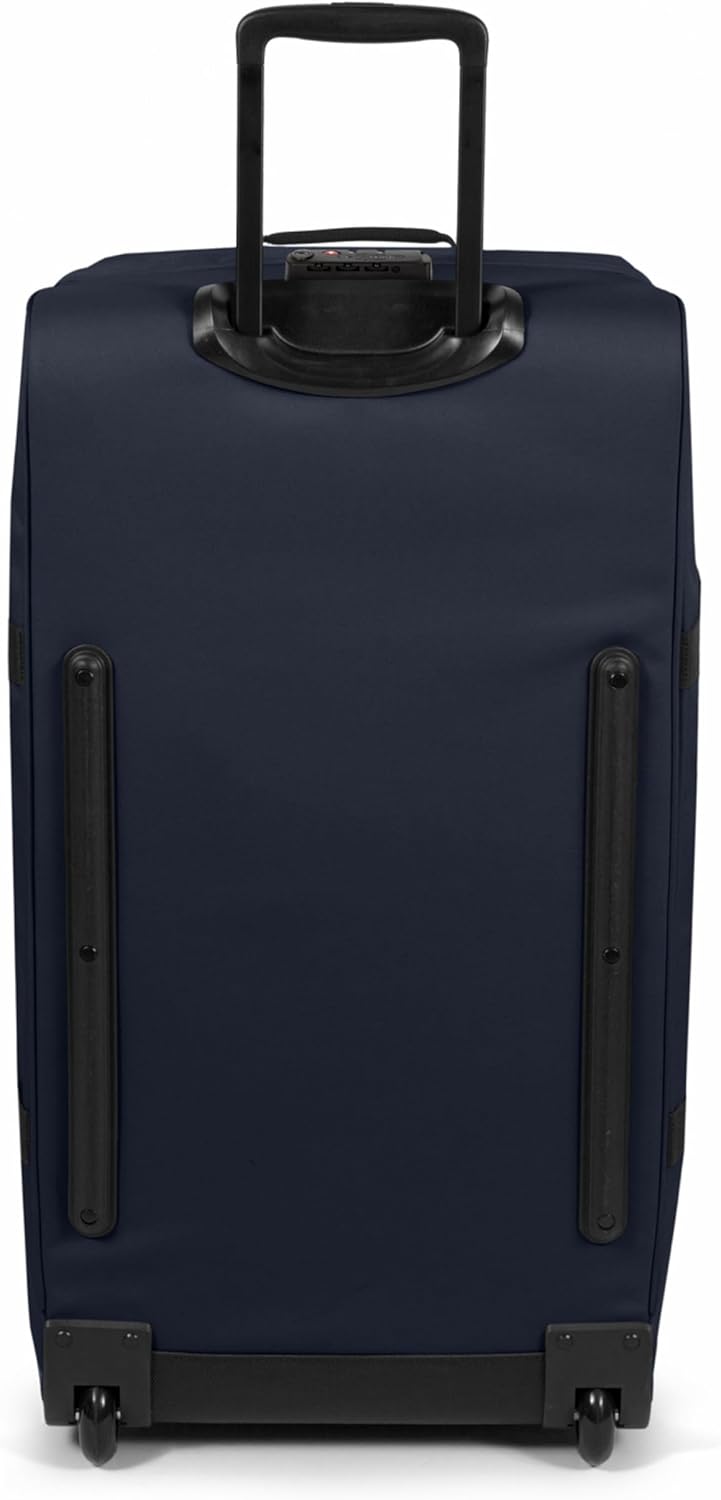 EASTPAK Tranverz L – 121L Large Wheeled Luggage with Dual Compartments, TSA Lock, Compression Straps & Smooth-Wheeling System, Ultra Marine