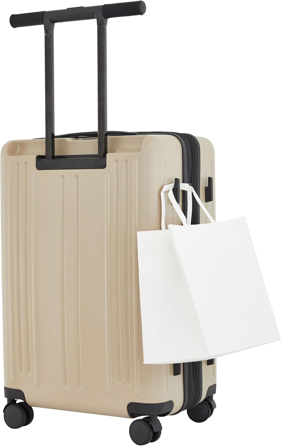 Scotch & Soda Eindhoven Wing-On Expandable Luggage, Travertine, 3 Piece Set