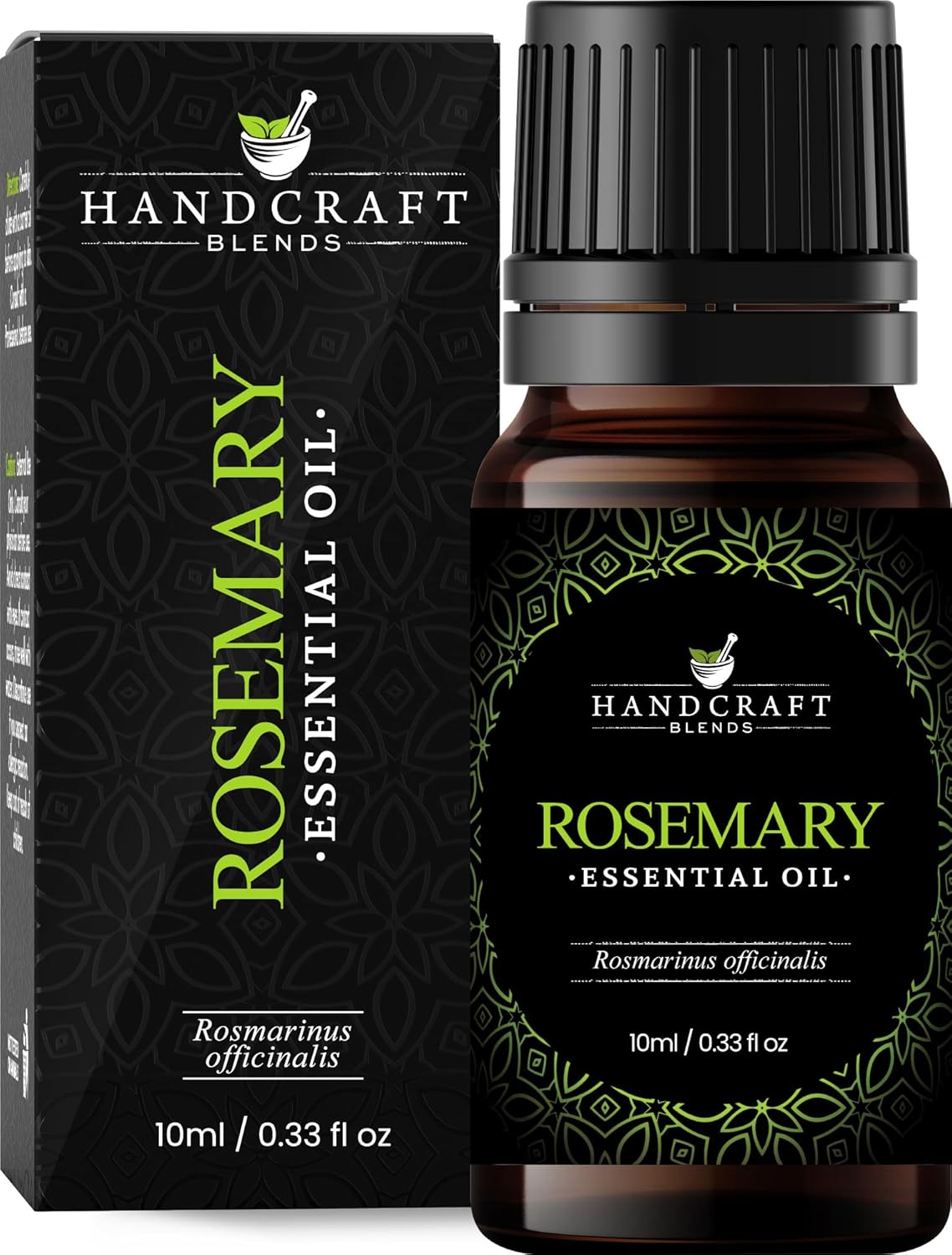 Handcraft Blends Rosemary Essential Oil – 0.33 Fl Oz – 100% Pure and Natural – Premium Grade Essential Oil for Diffuser and Aromatherapy, Skin, Massage, Candle and Soap Making Fragrance