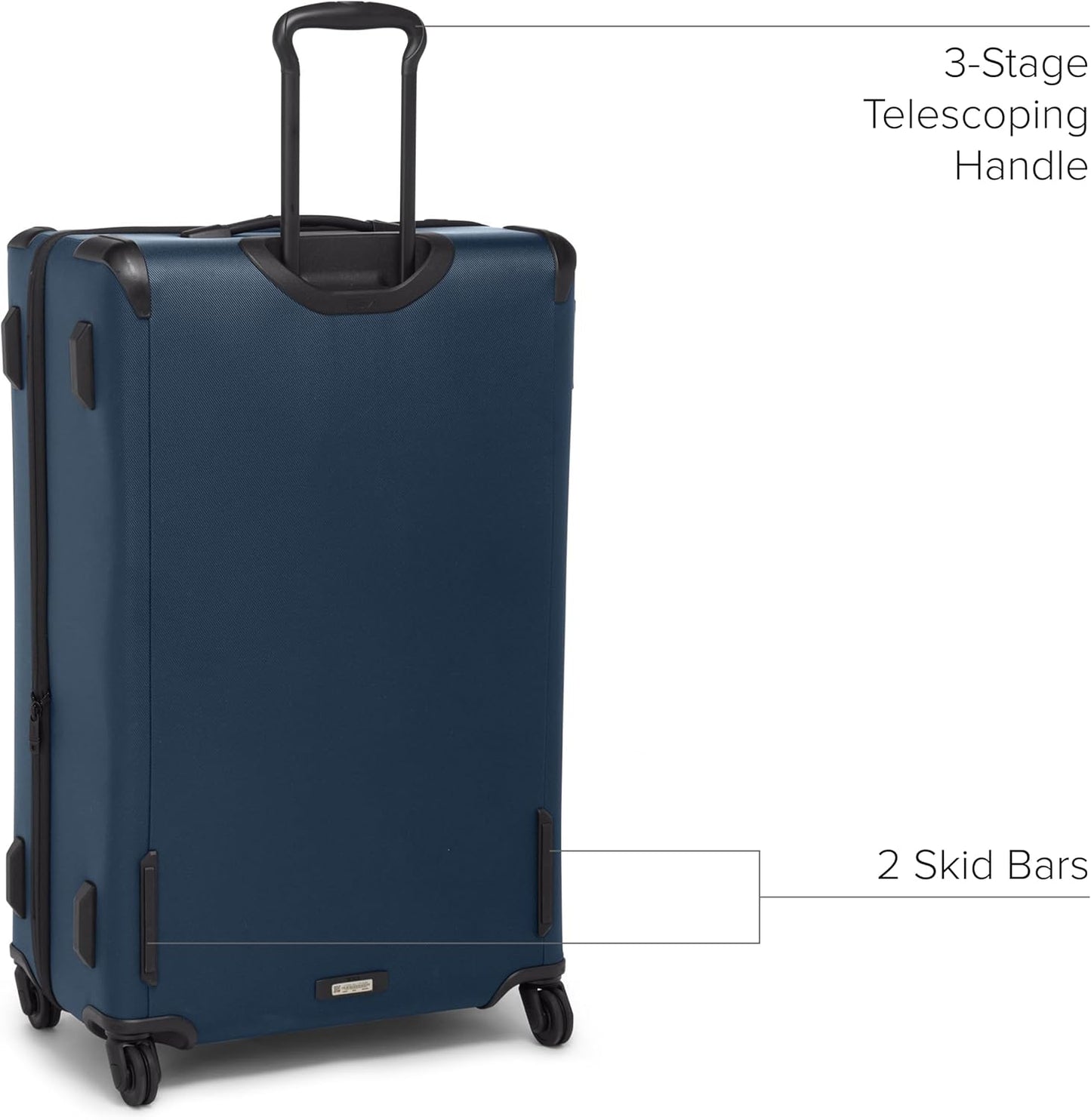 TUMI - Aerotour 4 Wheel Expandable Luggage - Men's and Women's Lightweight Business and Leisure Travel Suitcase - 31" Extended Trip Expandable Packing Case, Navy