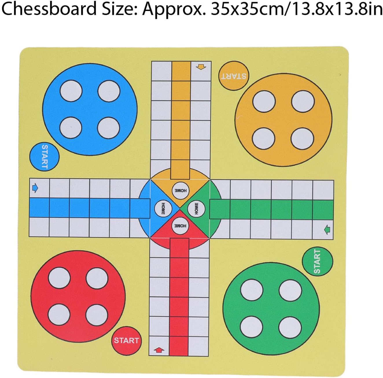 Compact Flying Chess Set – Fun Travel Board Game Made from Durable Rubber Cloth Includes 16 Chess Pieces, Storage Bag, and Dice for Family Entertainment!