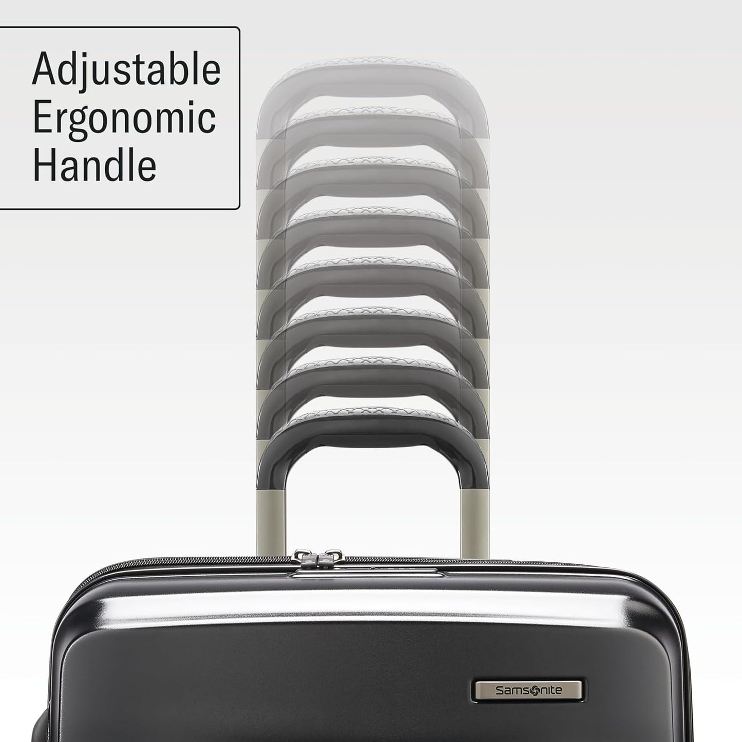 Samsonite Octiv Lightweight Hardshell 28-Inch Large Checked Luggage - Durable & Impact Resistant, 360° Aero Trac Spinner Wheels, Adjustable Telescopic Handle, Expandable, TSA Approved Lock - Black