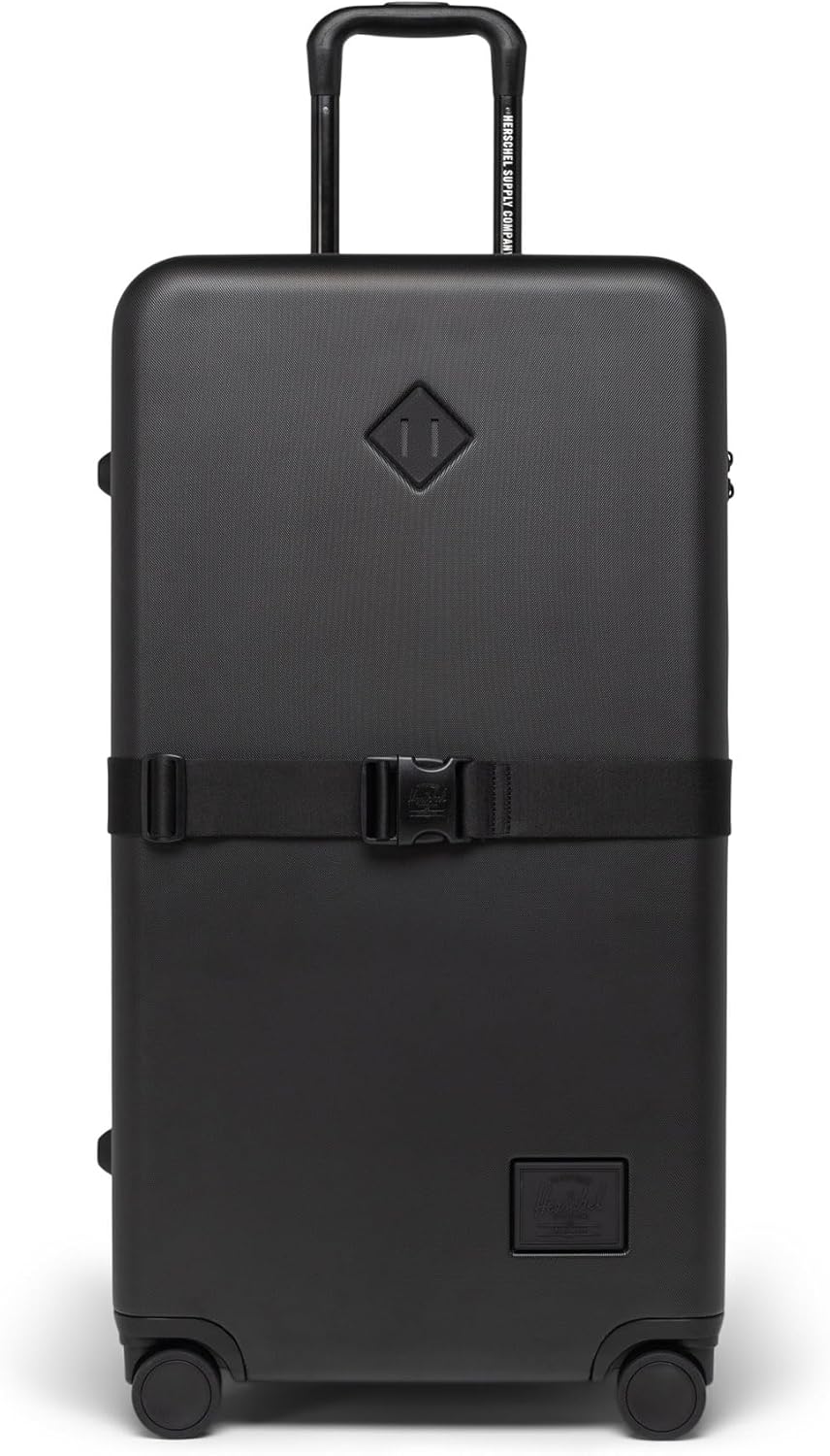 Herschel Supply Co. Heritage Hardshell Large Luggage EXP, Black, One Size