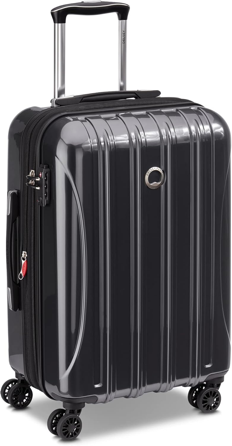 DELSEY PARIS Helium Aero Hardside Expandable Luggage with Spinner Wheels, Titanium, 2-Piece Set (21/28)