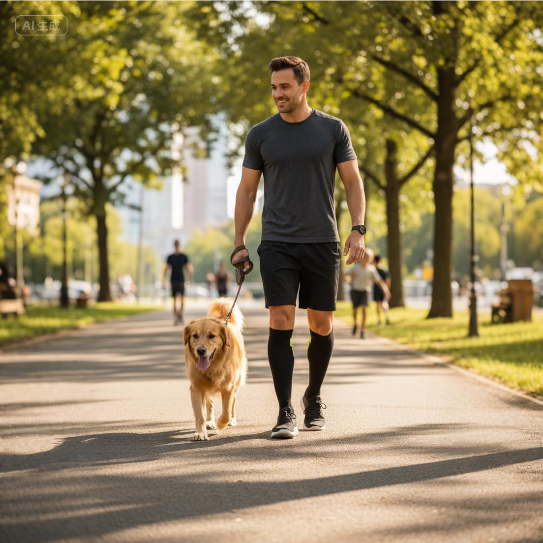 Graduated Compression Socks for Women&Men 20-30mmhg Knee High Socks Travel Hiking Running Stocking