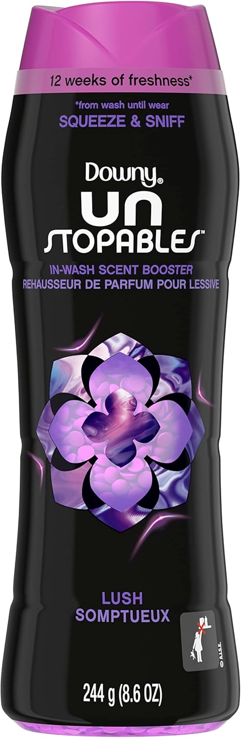 Downy, Unstopables in-Wash Scent Booster Beads - Lush, 8.6 Fl Oz