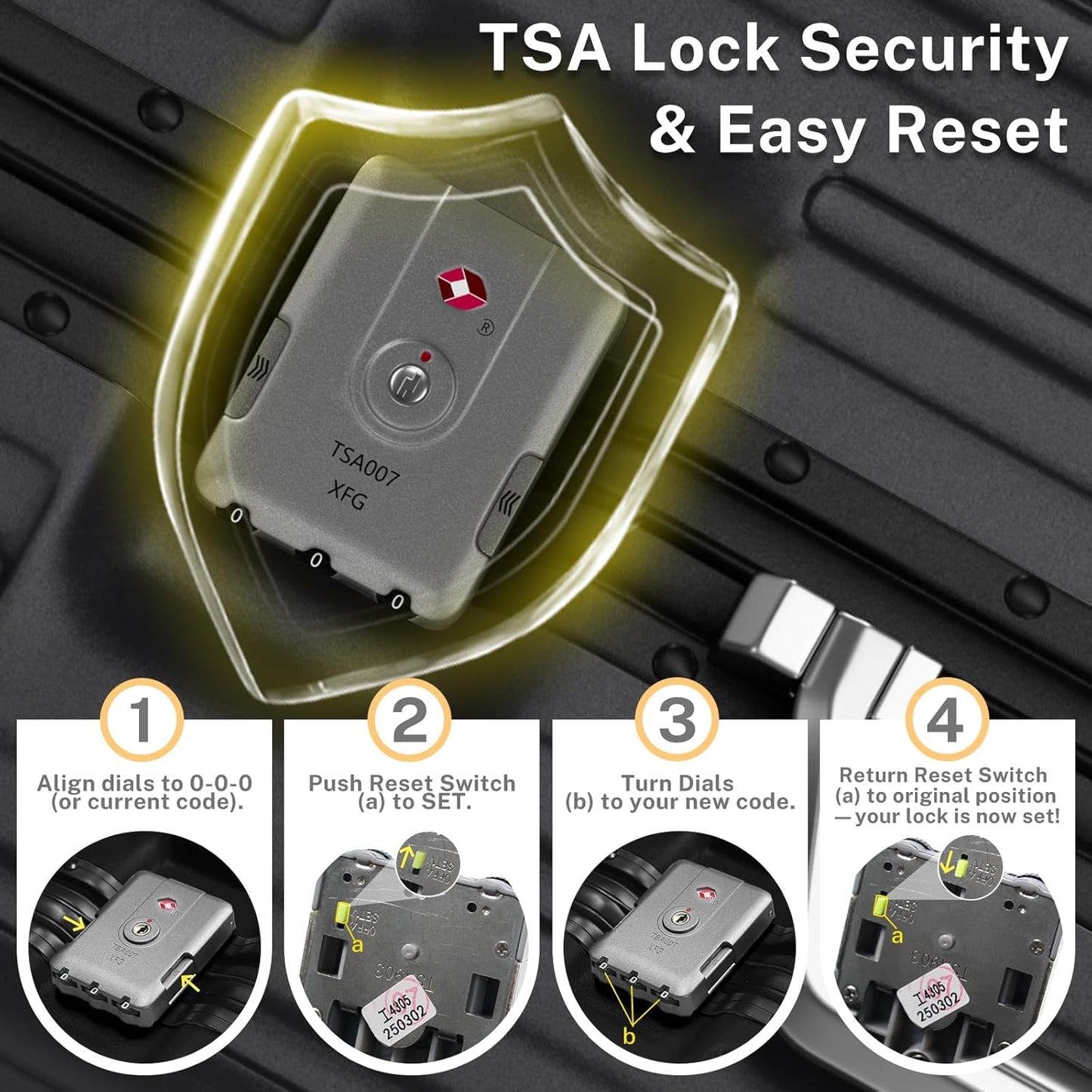 Krute Luggage 24 Inch Aluminum Frame Zipperless Suitcase with Spinner Wheels Checked Luggage PC+ABS Lightweight Hardshell