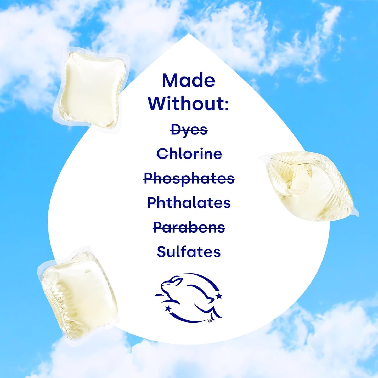 Dropps Odor & Stain Biobased Power Laundry Detergent Pods, Crisp Breeze HE Compatible Laundry Pods for Fresh Clothes - Laundry Soap Supplies & Recyclable Paperboard Packaging