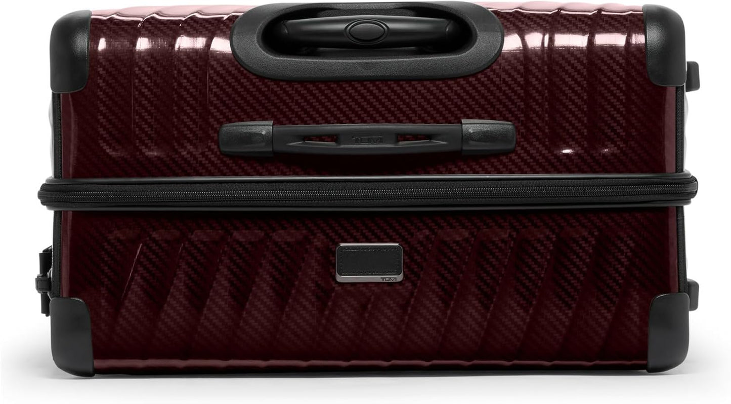 TUMI - 19 Degree Lite 4 Wheel Luggage - Lightweight and Highly Durable, Modern Contour, Hard Shell Men's and Women's Suitcase - 30" Extended Trip Packing Case, Wine