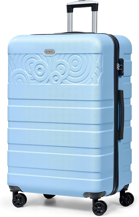 Krute Luggage 28 Inch Suitcase With Wheels Large Suitcases Lightweight Hard Shell PC ABS TSA Lock Checked Luggages