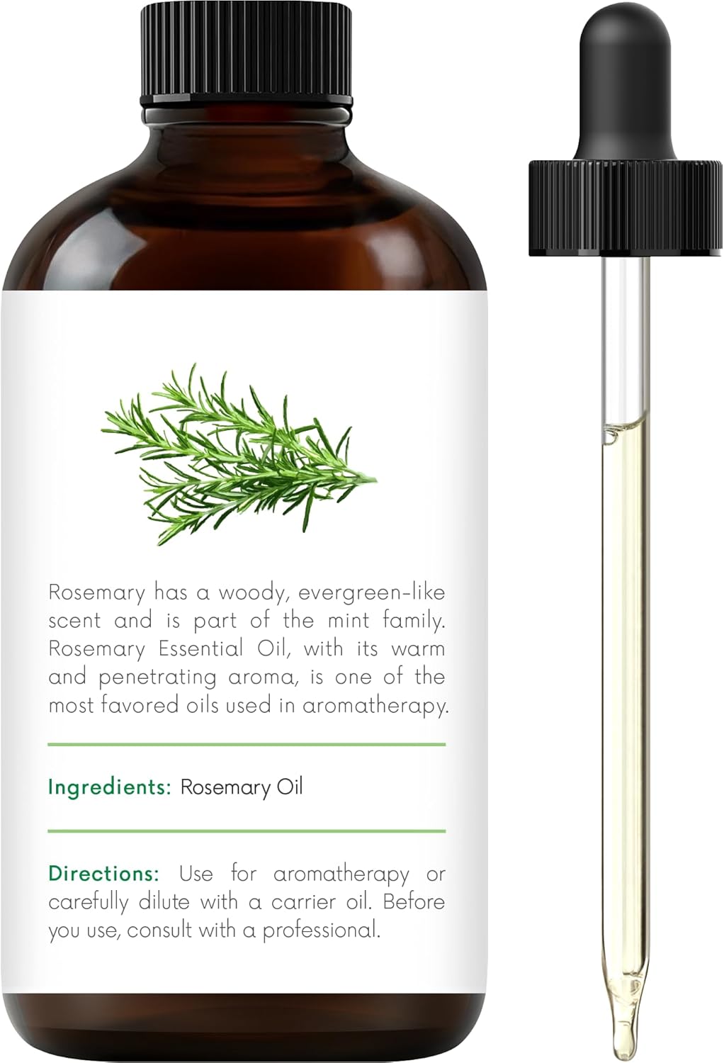 Handcraft Blends Rosemary Essential Oil – 1 Fl Oz – 100% Pure and Natural – Premium Grade Essential Oil for Diffuser and Aromatherapy, Skin, Massage, Candle and Soap Making Fragrance