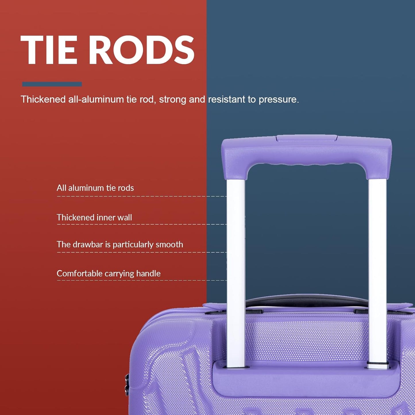 Travelhouse 16 Inch Carry On Luggage Airline Approved,Hardshell Small Carry Suitcases with 360° Spinner Wheels, Rolling Suitcase with TSA Approved