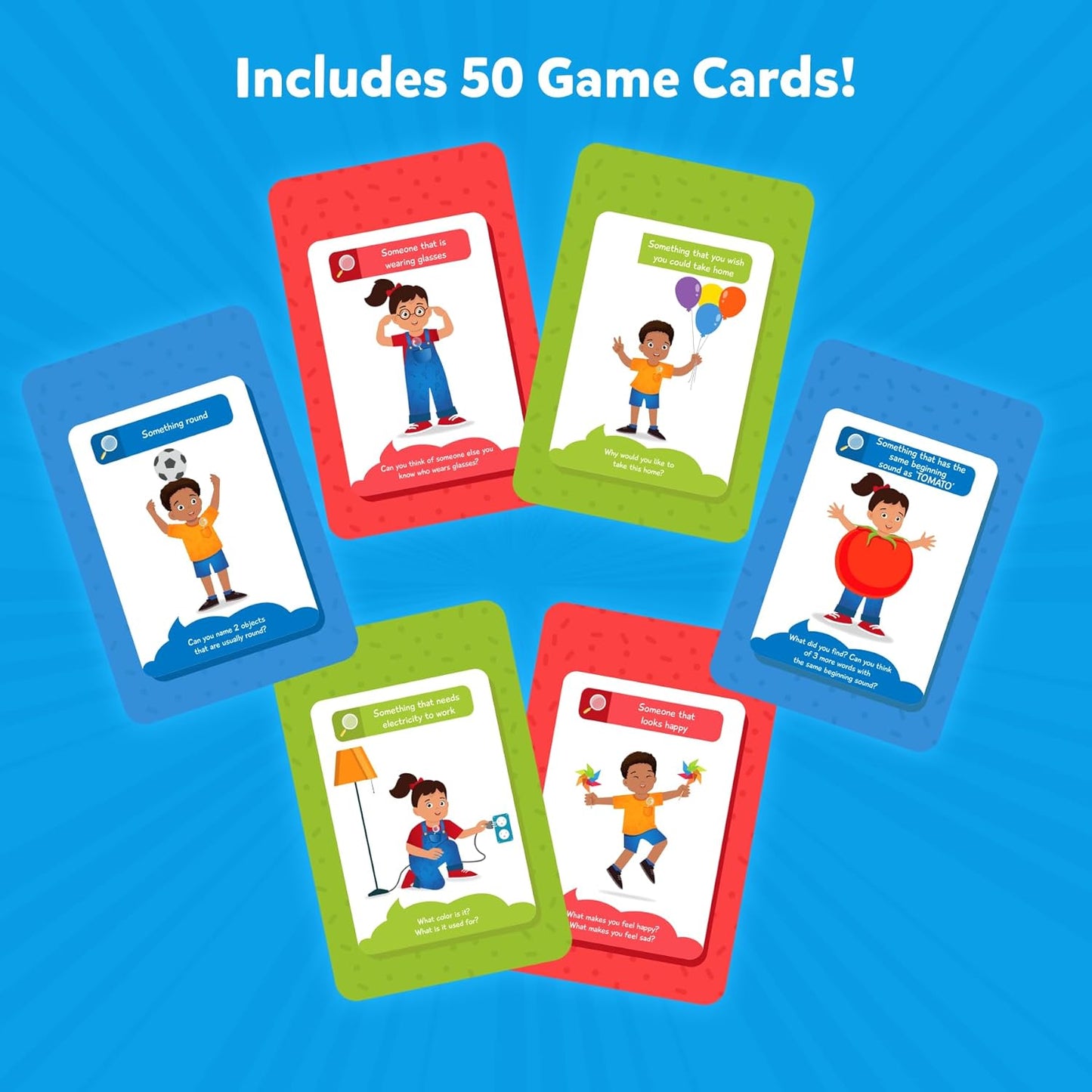 Skillmatics Scavenger Hunt Card Game - Found It for When You're Waiting, Travel & Learning Toy, Fun Family Game, Gifts for Girls, Boys, Kids Ages 4, 5, 6, 7