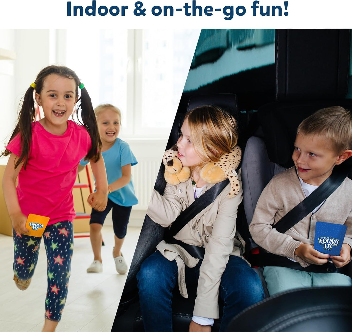 Skillmatics Indoor & Travel Scavenger Hunt Card Game - Found It, Learning Toys, Educational, Gifts for Kids, Boys, Girls and Families, for Ages 4, 5, 6, 7, Perfect for Home, School, Playdates