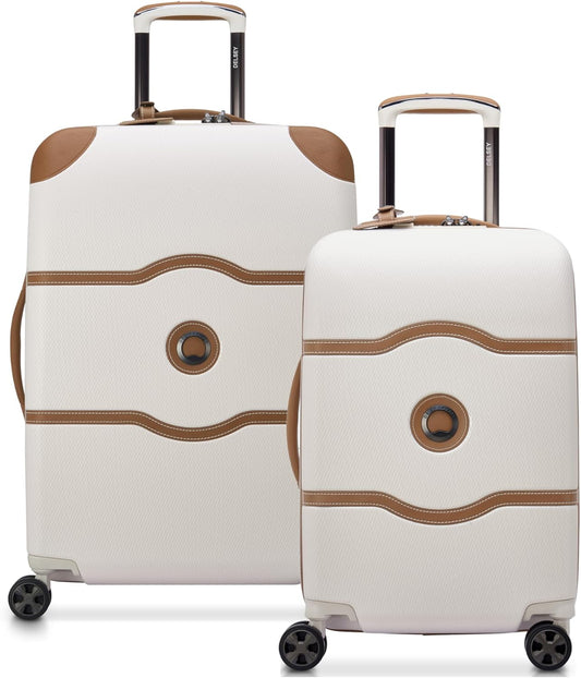 DELSEY PARIS Chatelet Air 2.0 Hardside Luggage with Spinner Wheels, Angora, 2 Piece Set (19/24)