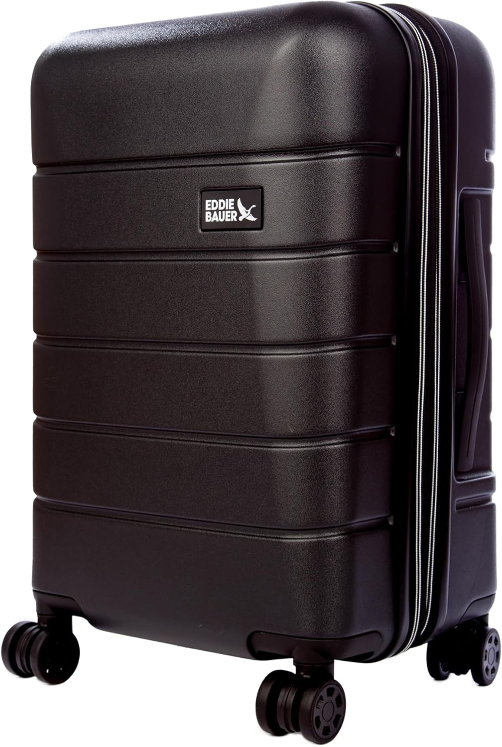 Eddie Bauer Glacier Hardside Spinner Durable PC/ABS Construction 2-Piece Set Suitcase Luggage, Carbon