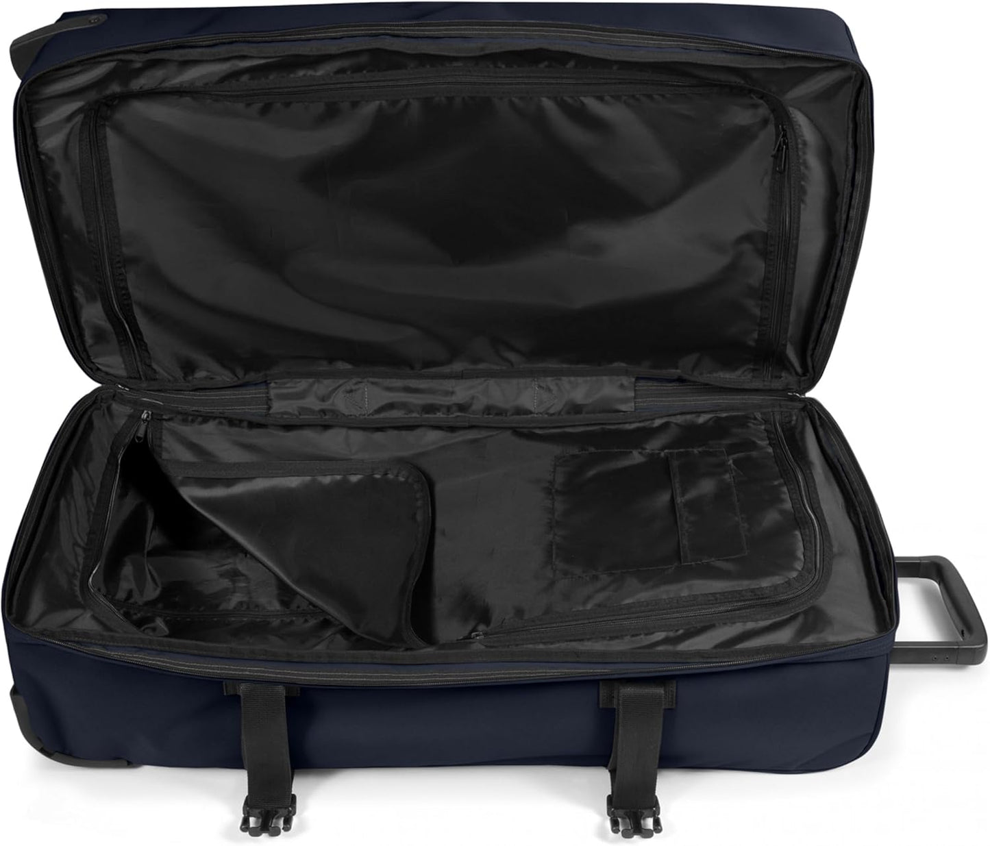 EASTPAK Tranverz L – 121L Large Wheeled Luggage with Dual Compartments, TSA Lock, Compression Straps & Smooth-Wheeling System, Ultra Marine
