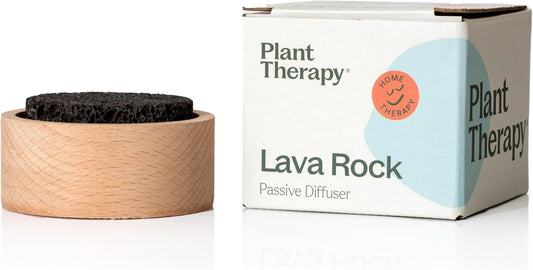 Plant Therapy Lava Rock Passive Diffuser for Essential Oils Great for Decorating at Home, Office or Car, and Gift-Giving