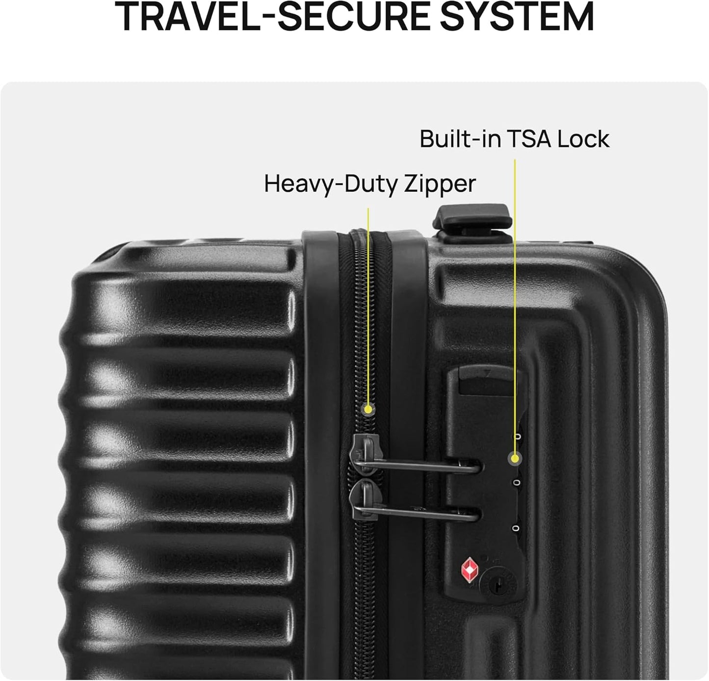 NINETYGO Carry On Luggage 22x14x9 Airline Approved, 20 Inch Luggage with Smooth Double Spinner Wheels, Hard Shell PC+ABS Suitcase Carry-On, Lightweight Travel Luggage, TSA Approved (Blue, Himalayas)