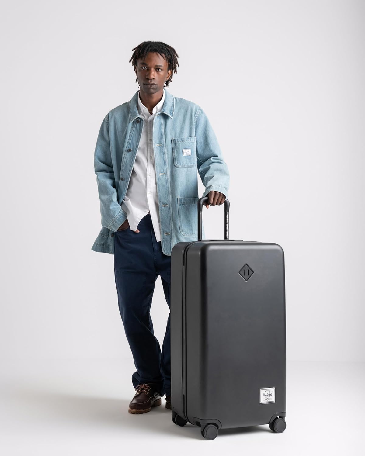 Herschel Supply Co. Heritage Hardshell Luggage, True Blue (Limited Edition), Large-32 Inch