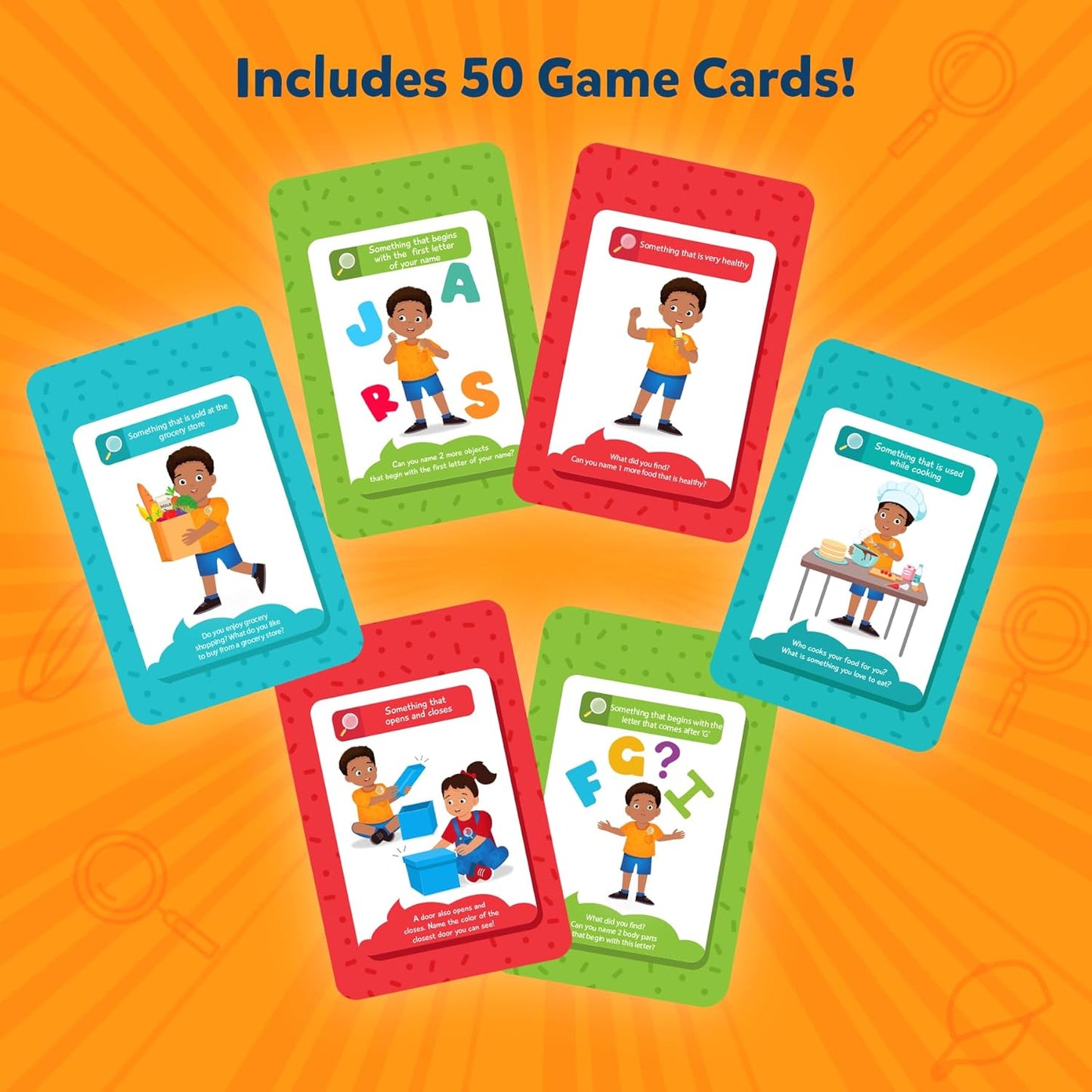 Skillmatics Scavenger Hunt Card Game - Found It, Educational Toys, Perfect for Home, School, Christmas Stocking Stuffers, Travel, Playdates & Party, Gifts for Families & Kids of Ages 4, 5, 6, 7