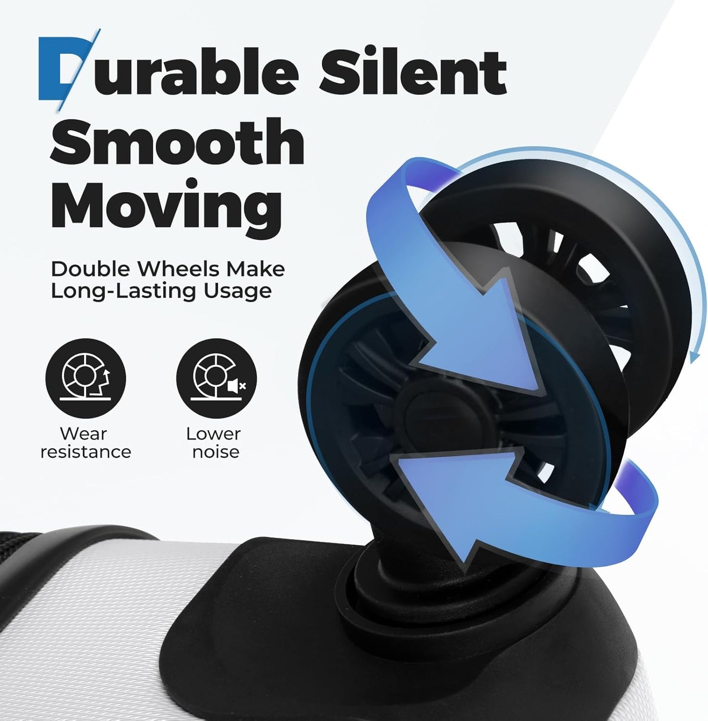 Krute Luggage 28 Inch Suitcase With Spinner Wheels Large Suitcases Lightweight Hard Shell PC ABS TSA Lock Checked Luggages