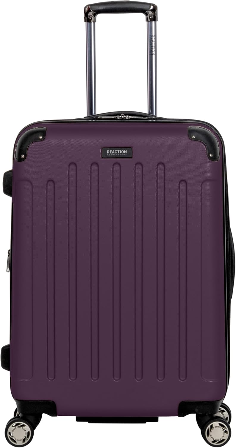 Kenneth Cole REACTION Renegade, Midnight Plum, 24-Inch Checked