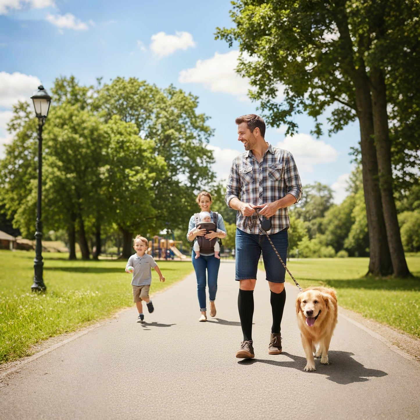 Graduated Compression Socks for Women&Men 20-30mmhg Knee High Socks Travel Hiking Running Stocking