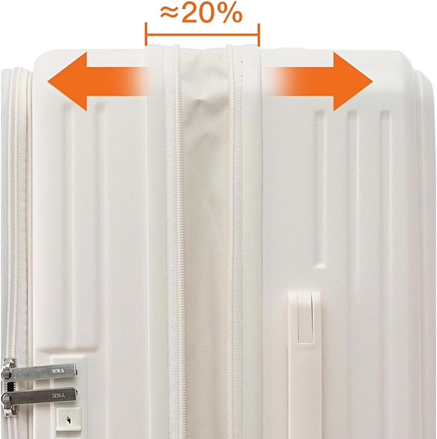 Expandable Carry On Luggage Top Opening Design Ergonomic Practical Hardshells Suitcase With 360 Degree Textured S